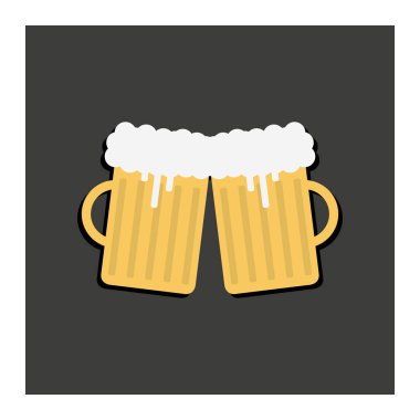Brindis con cerveza