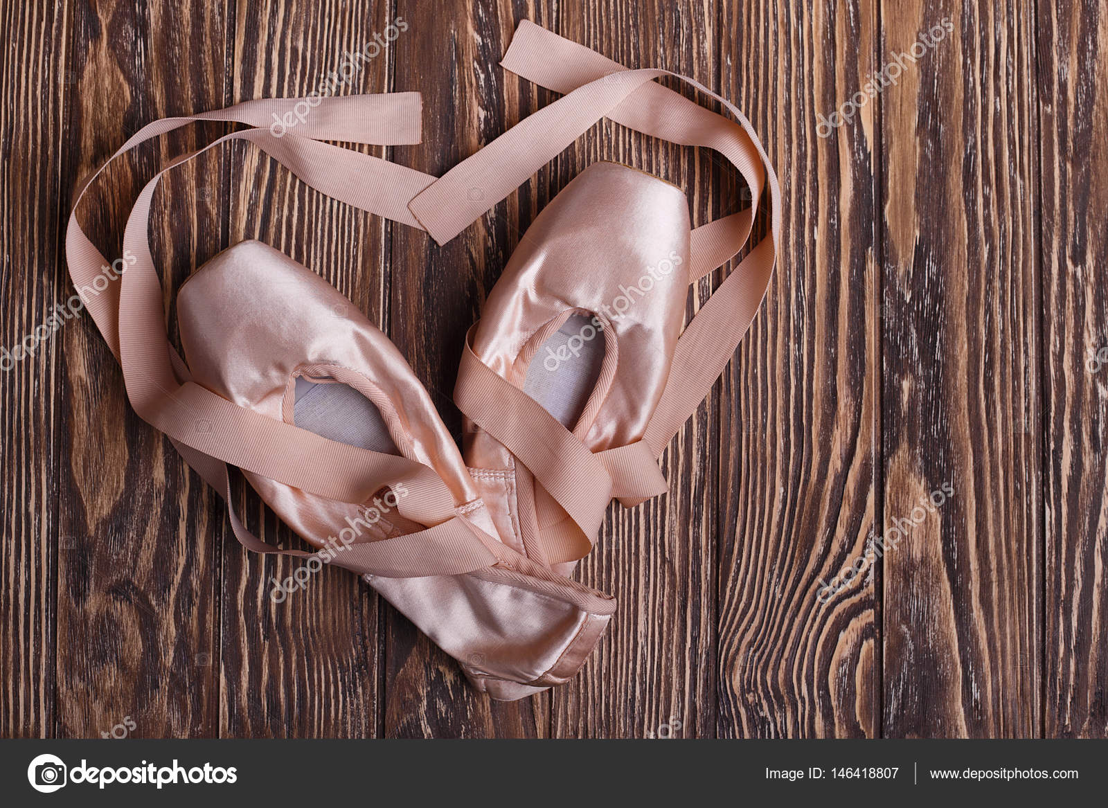 wooden ballet shoes