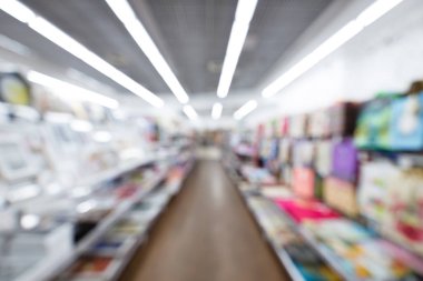 Sanat mağaza iç bulanık