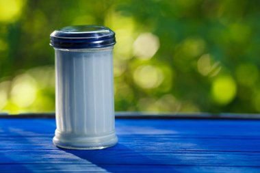 Rustik ahşap masa, kırsal, organik, nutr üzerinde süt