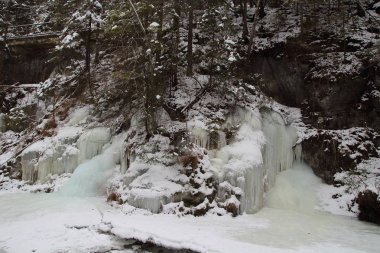 buz sonbahar Slovak cennet Milli Parkı, Slovakya
