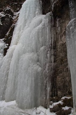 buz sonbahar Slovak cennet Milli Parkı, Slovakya