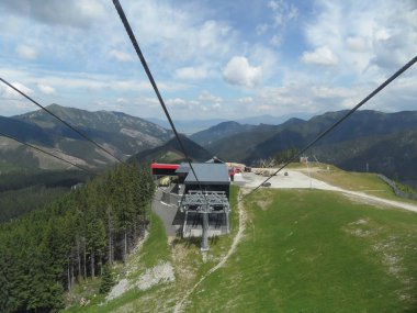 Teleferik Chopok, düşük Tatras, Slovakya için