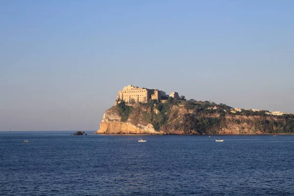 Castillo en Procida — Foto de Stock