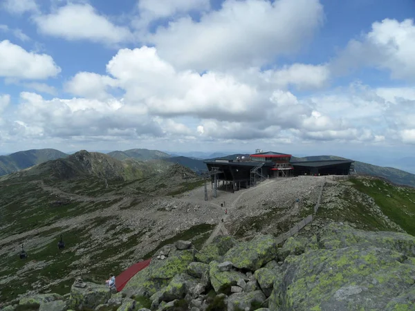 Vista de Chopok 2024 m asl, Low Tatras, Eslováquia — Fotografia de Stock