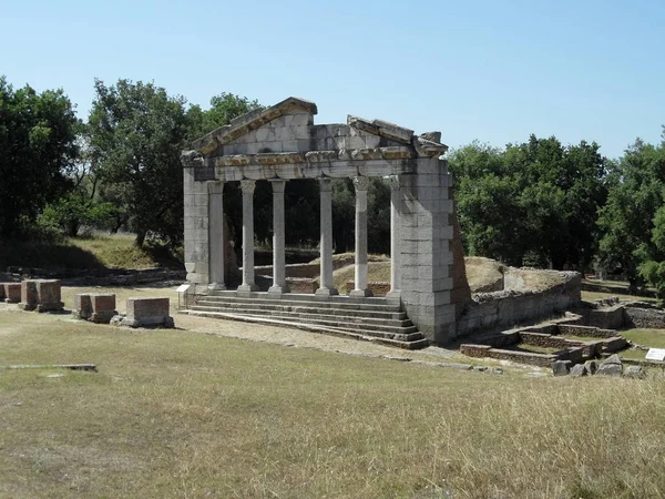 Agonothetes, Apollonia, Albania – stockfoto