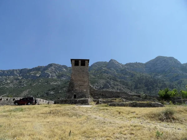 Castelo de Kruja, Albânia — Fotografia de Stock