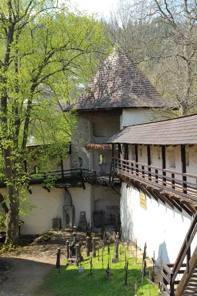 Antiguo castillo en Banska Stiavnica, Eslovaquia —  Fotos de Stock