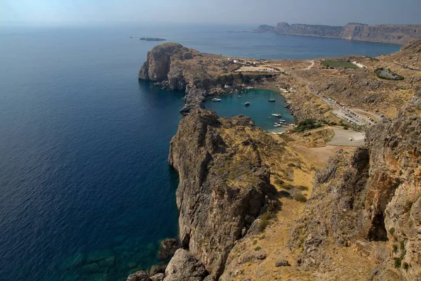 St Pauls Bay Lindos, Rodos, Yunanistan