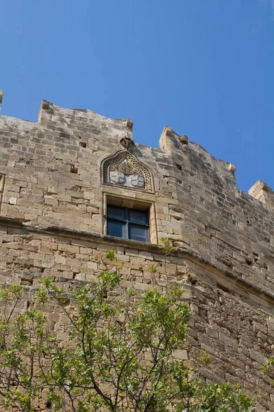 Château Lindos à Rhodes, Grèce — Photo