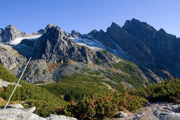 Ősszel, Szlovákia Magas Tátra-hegység — Stock Fotó