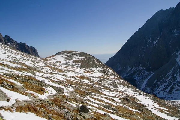 High Tatra Mountains no outono, Eslováquia — Fotografia de Stock