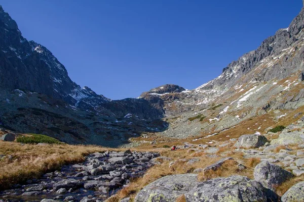 High Tatra Mountains no outono, Eslováquia — Fotografia de Stock