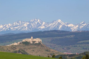 SPI Kalesi ve yüksek Tatras Milli Parkı içinde belgili tanımlık geçmiş