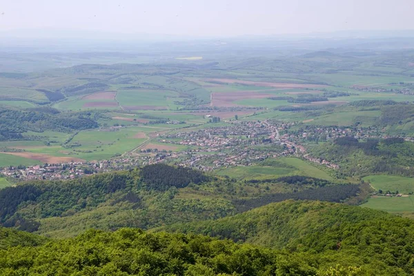Vista Karanclapujto Desde Karanc Hungría — Foto de Stock