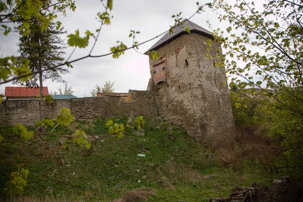 Městské Hradby Levoči Slovensku — Stock fotografie