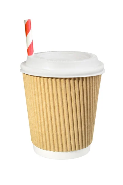 Paper cup of coffee to go — Stock Photo, Image