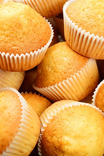 Un mucchio di muffin freschi — Foto Stock