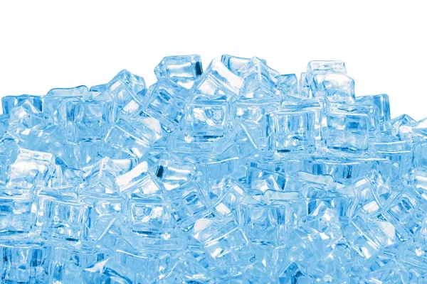 Cuburi de gheață grămadă — Fotografie, imagine de stoc