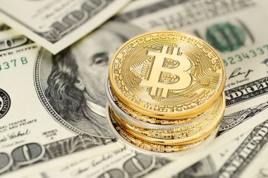 Bitcoin ve dolar faturaları
