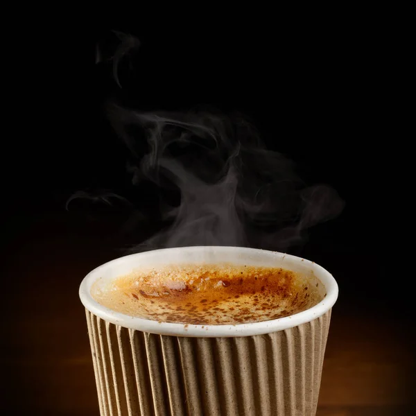 Pappersmugg kaffe — Stockfoto