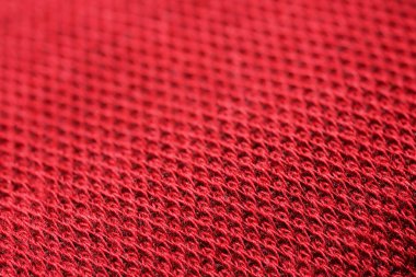 Kırmızı kumaş tuval