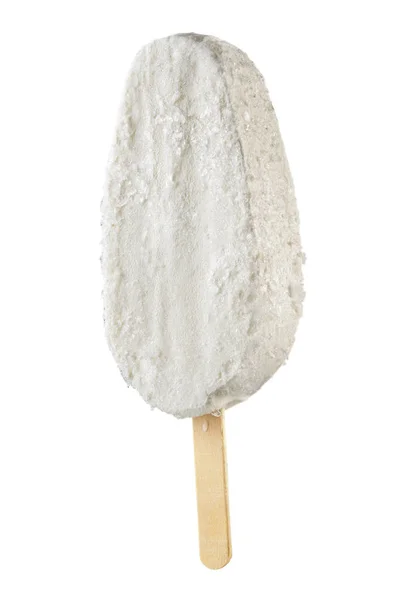 고립 된 바닐라 아이스크림 — 스톡 사진