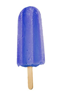 İzole sarı buzlu şeker