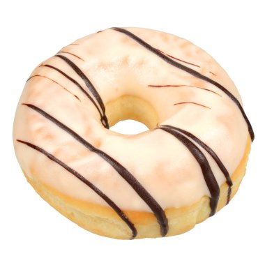 çikolatalı çörek izole