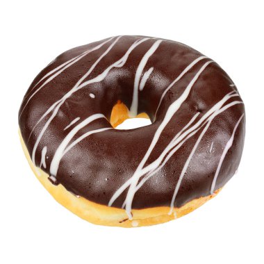 çikolatalı çörek izole