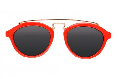 Kırmızı çocuk güneş gözlüğü