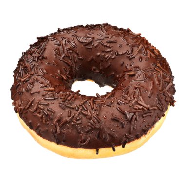 çikolatalı çörek izole