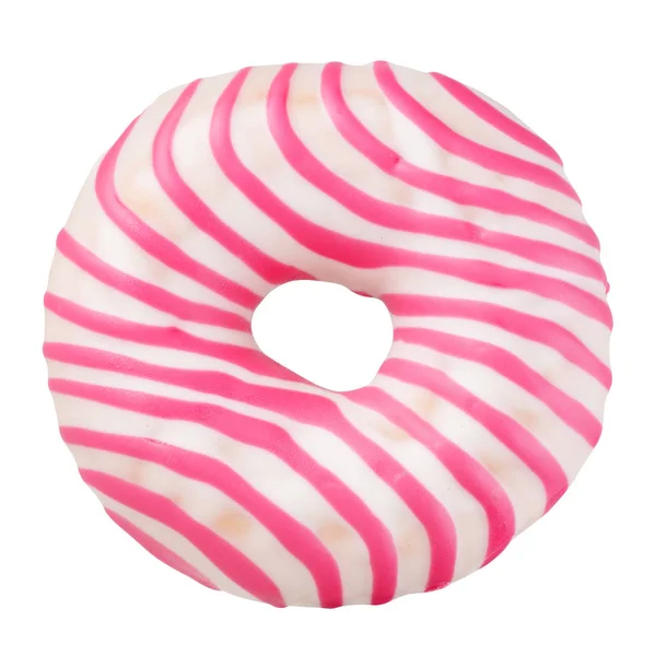 Rosado donut aislado — Foto de Stock