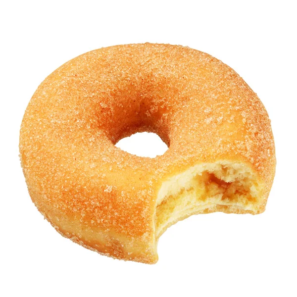 Žlutý donut, samostatný — Stock fotografie