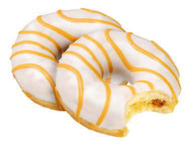 İzole sarı çörek