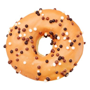 İzole sarı çörek