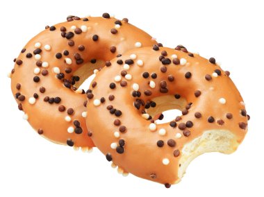 İzole sarı çörek