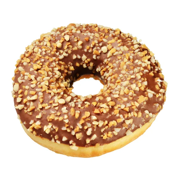 Peanut donut isolated — Stock Photo, Image