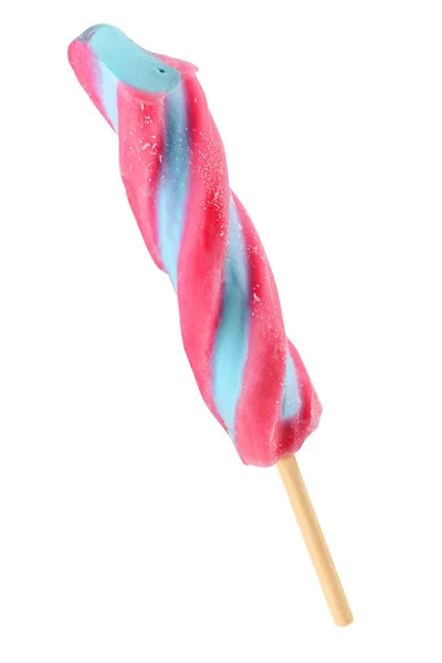 Vridna popsicle isolerade — Stockfoto