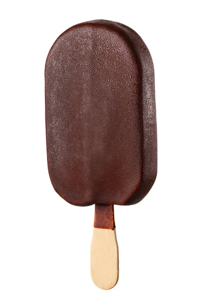 Glassen popsicle isolerade — Stockfoto