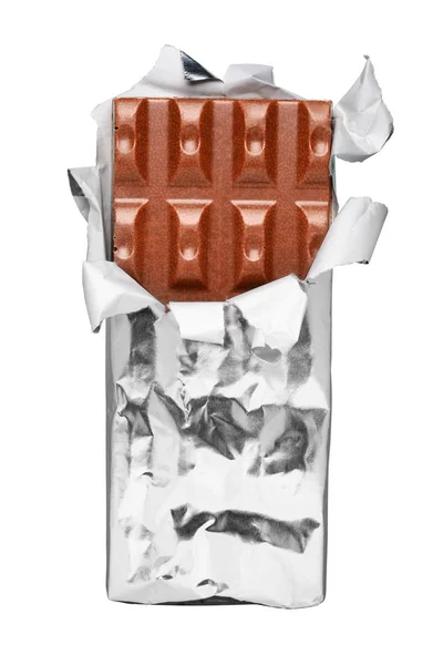 Chocolate bar isolated — Stock Photo, Image
