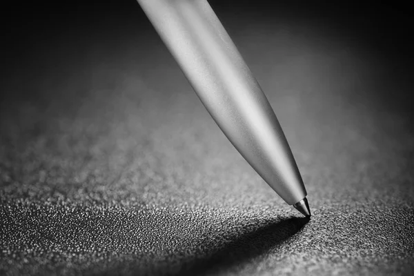 Steel ballpoint pen — Stock Photo, Image