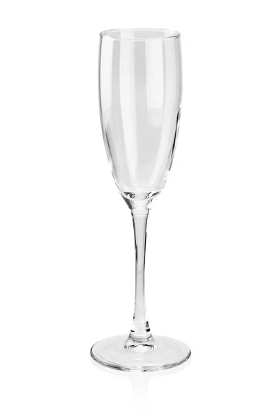 Empty wine glass isolated — Stock Photo, Image