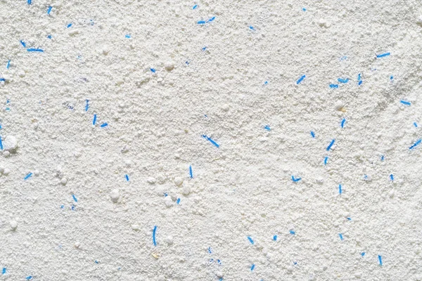 Proszek Prania Lub Zmywarki Naczyń Niebieskimi Granulkami Tła Lub Tekstury — Zdjęcie stockowe