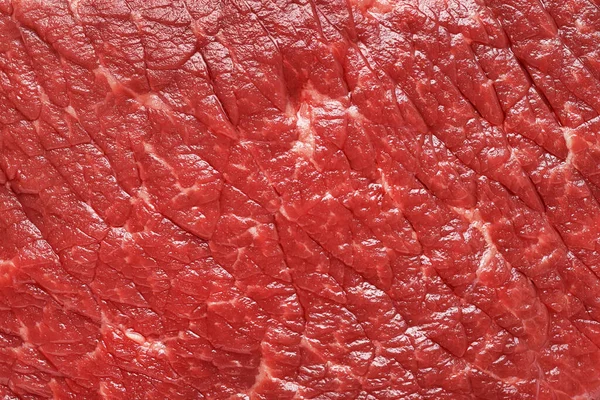 Bife Cru Carne Vermelha Carne Macro Textura Fundo — Fotografia de Stock