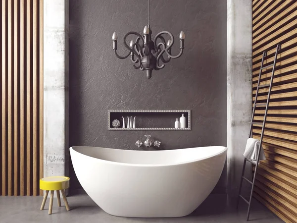 Moderno bagno interno — Foto Stock