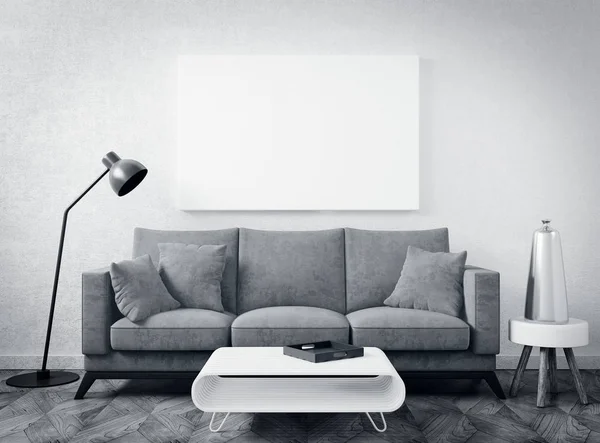 Habitación con muebles modernos y agradables — Foto de Stock