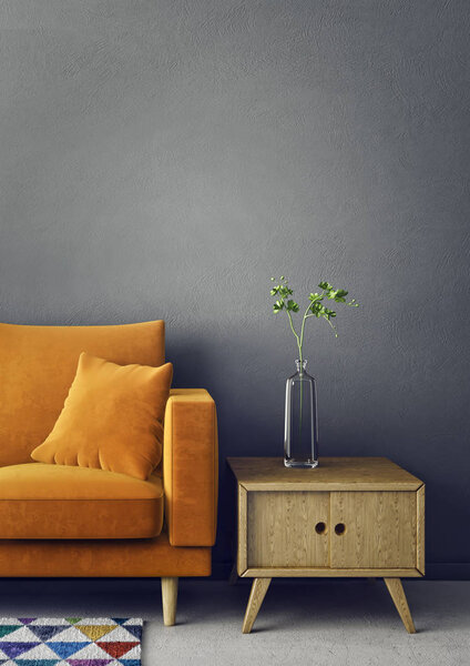 modern interior room