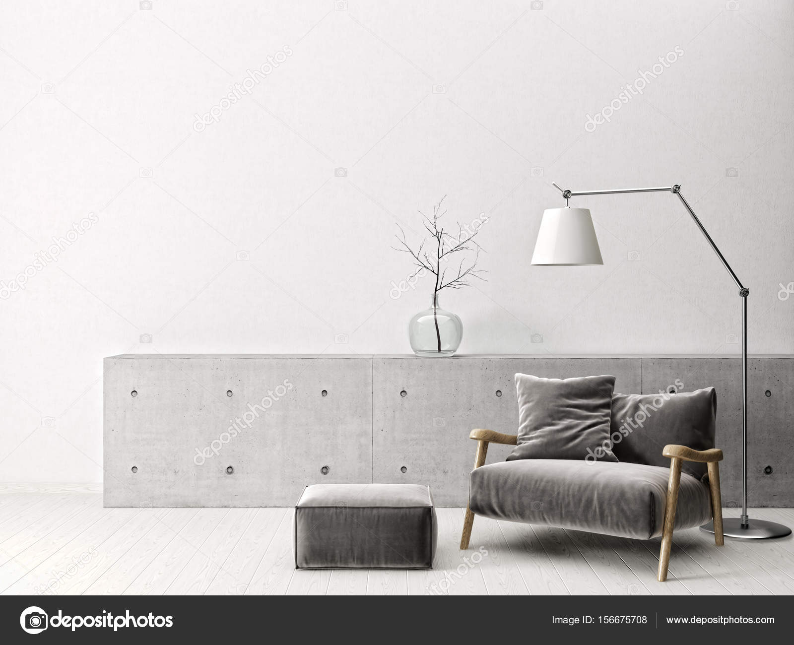 moderne skandinavische Inneneinrichtung — Stockfoto © alexroz #156675708 moderne skandinavische Inneneinrichtung — Stockfoto © alexroz #156675708