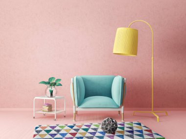 modern oturma odası  